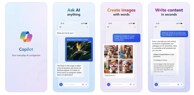 Microsoft introduces Copilot app for Apple devices
